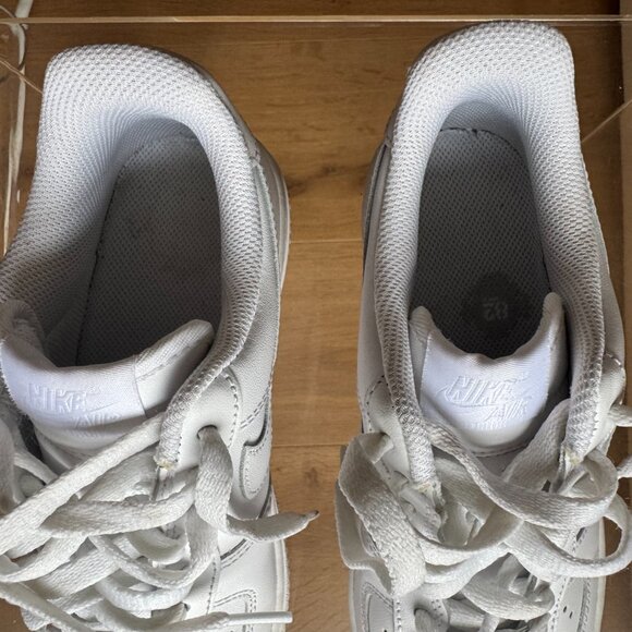 Nike Air Force 1 '07 Low White DD8959-100 Size 6 | Classic Streetwear Sneaker - Picture 11 of 16